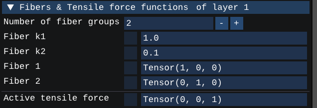 fiber & active force